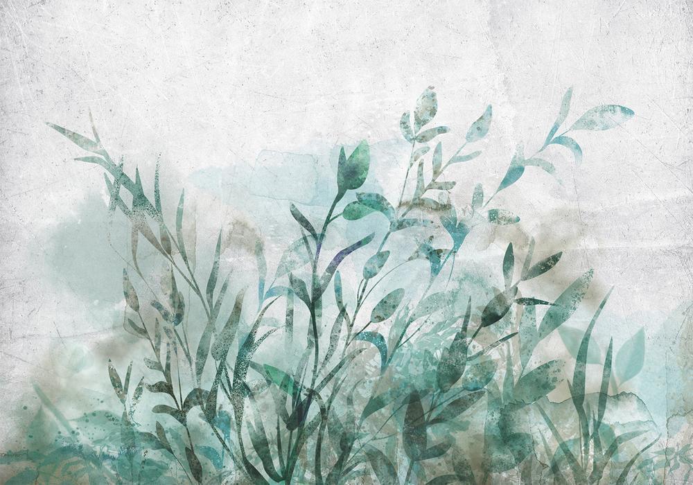 Wall Mural - Watercolor Nature-Wall Murals-ArtfulPrivacy