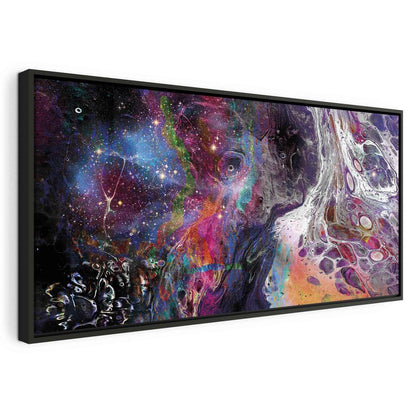 Canvas Print - Colourful Galaxy (1 Part) Wide