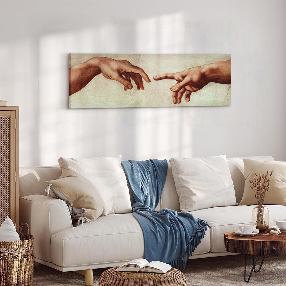 Canvas Print - God's Finger-ArtfulPrivacy-Wall Art Collection