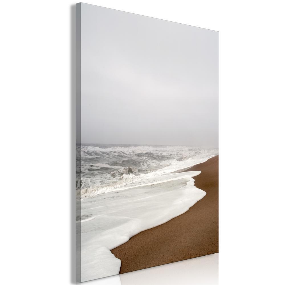 Canvas Print - Autumnal Ebb (1 Part) Vertical-ArtfulPrivacy-Wall Art Collection