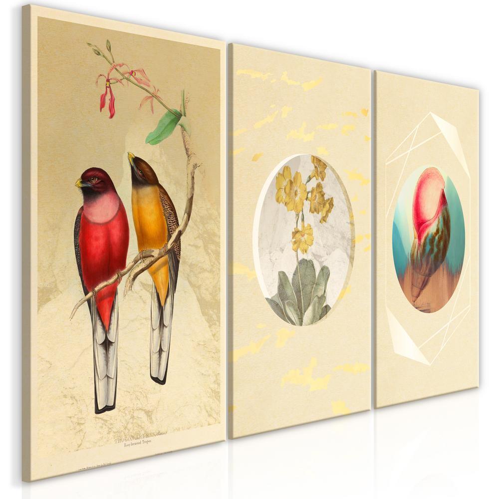 Canvas Print - Forms in Nature (3 Parts)-ArtfulPrivacy-Wall Art Collection