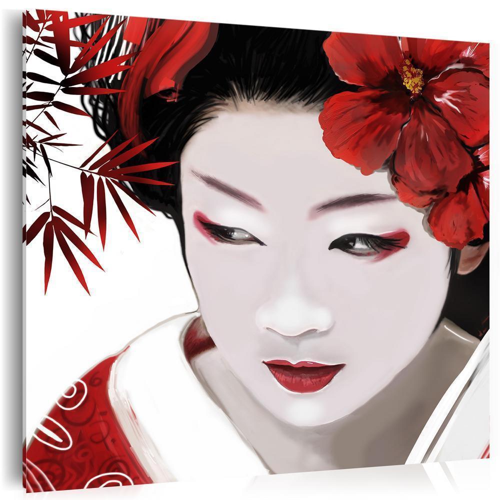 Canvas Print - Japanese Geisha-ArtfulPrivacy-Wall Art Collection