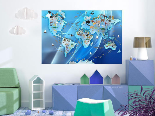 Canvas Print - Enchanted World (1 Part) Wide-ArtfulPrivacy-Wall Art Collection