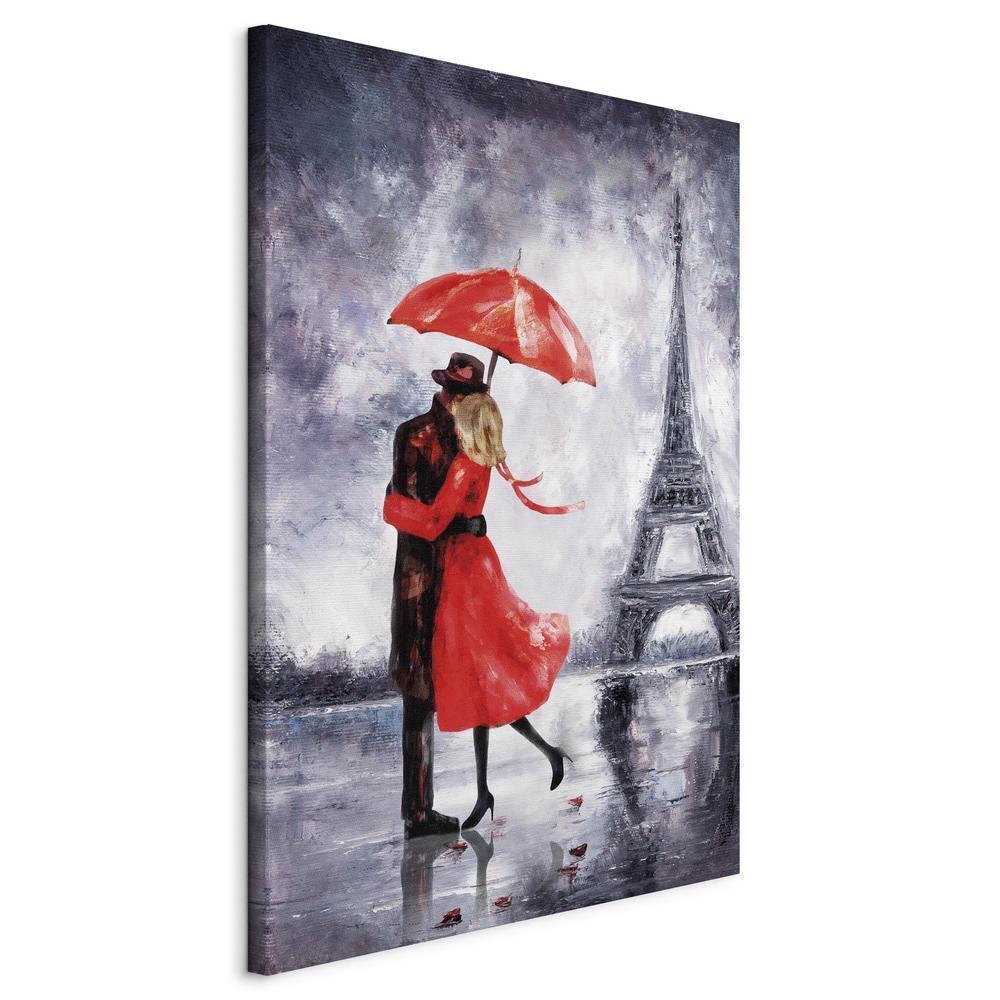 Canvas Print - Love in Paris-ArtfulPrivacy-Wall Art Collection