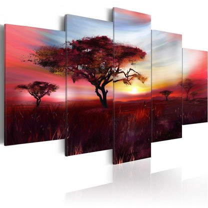 Canvas Print - Wild savannah-ArtfulPrivacy-Wall Art Collection