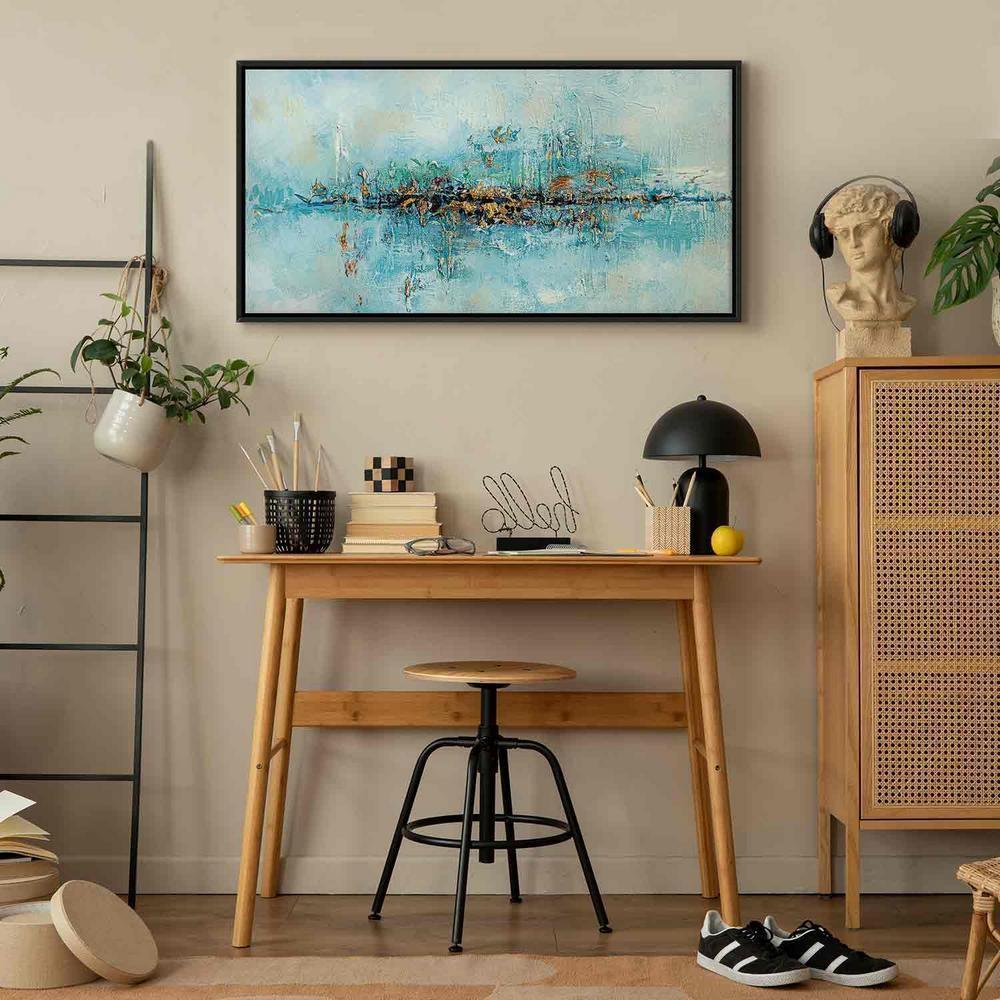 Canvas Print - Lagoon (1 Part) Wide