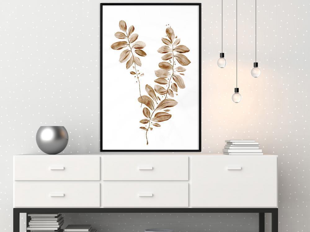 Botanical Wall Art - Botanical Watercolour-artwork for wall with acrylic glass protection