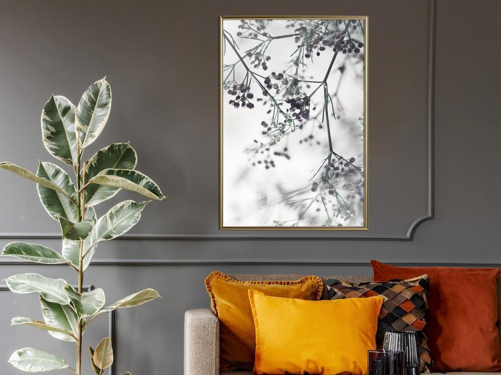 Botanical Wall Art - Sprinkled with Flowers-artwork for wall with acrylic glass protection