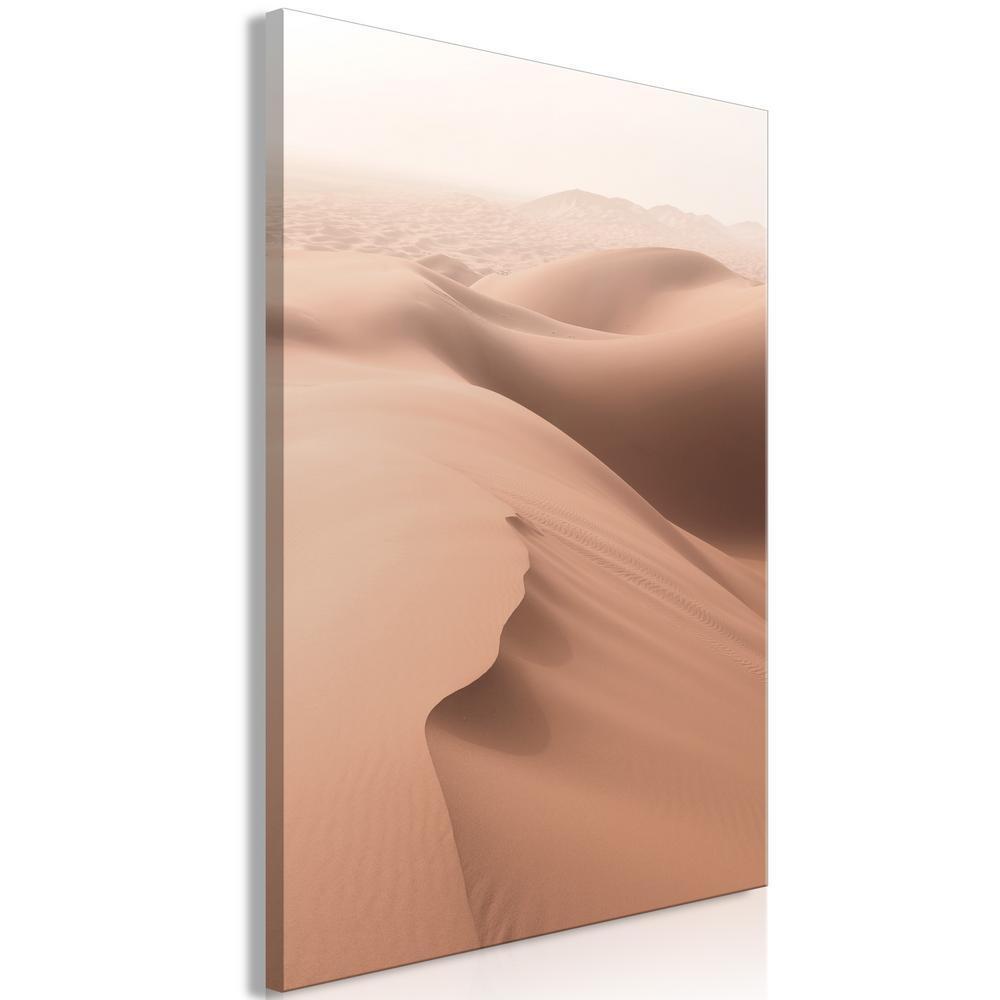 Canvas Print - Sandy Space (1 Part) Vertical-ArtfulPrivacy-Wall Art Collection