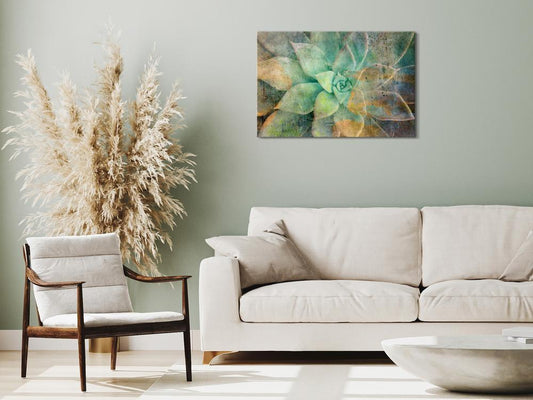 Canvas Print - Blooming Tones (1 Part) Wide-ArtfulPrivacy-Wall Art Collection