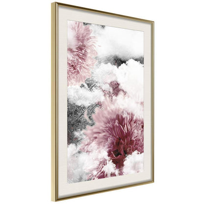 Botanical Wall Art - Flowers in the Sky-artwork for wall with acrylic glass protection