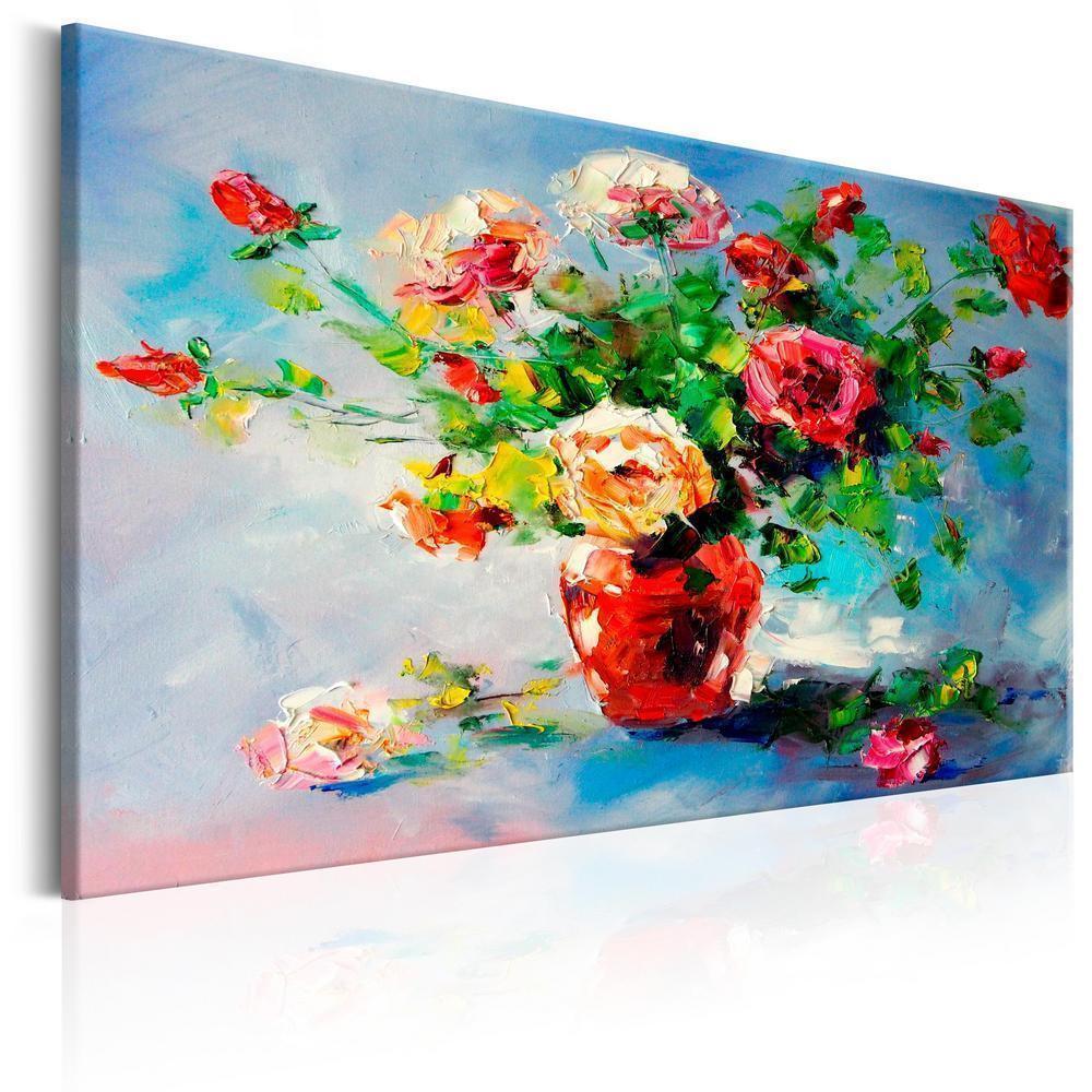 Canvas Print - Beautiful Roses-ArtfulPrivacy-Wall Art Collection