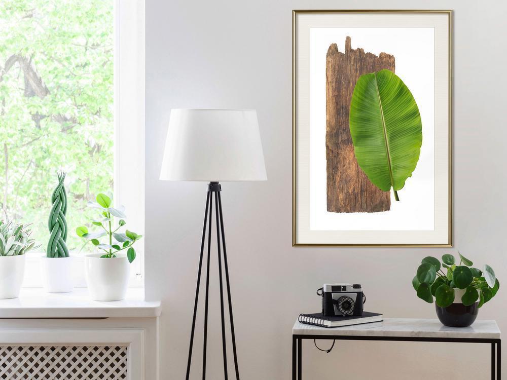 Botanical Wall Art - Forest Nature-artwork for wall with acrylic glass protection