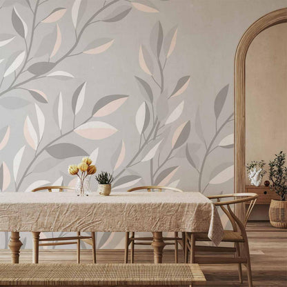 Wall Mural - Climbing Leaves - Second Variant