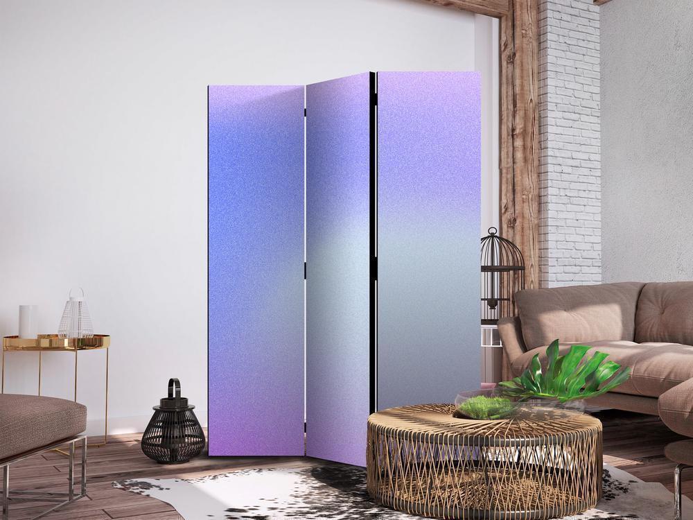 Room Divider - Heather Mist - Delicate Gradient Comprising Various Shades of Violet