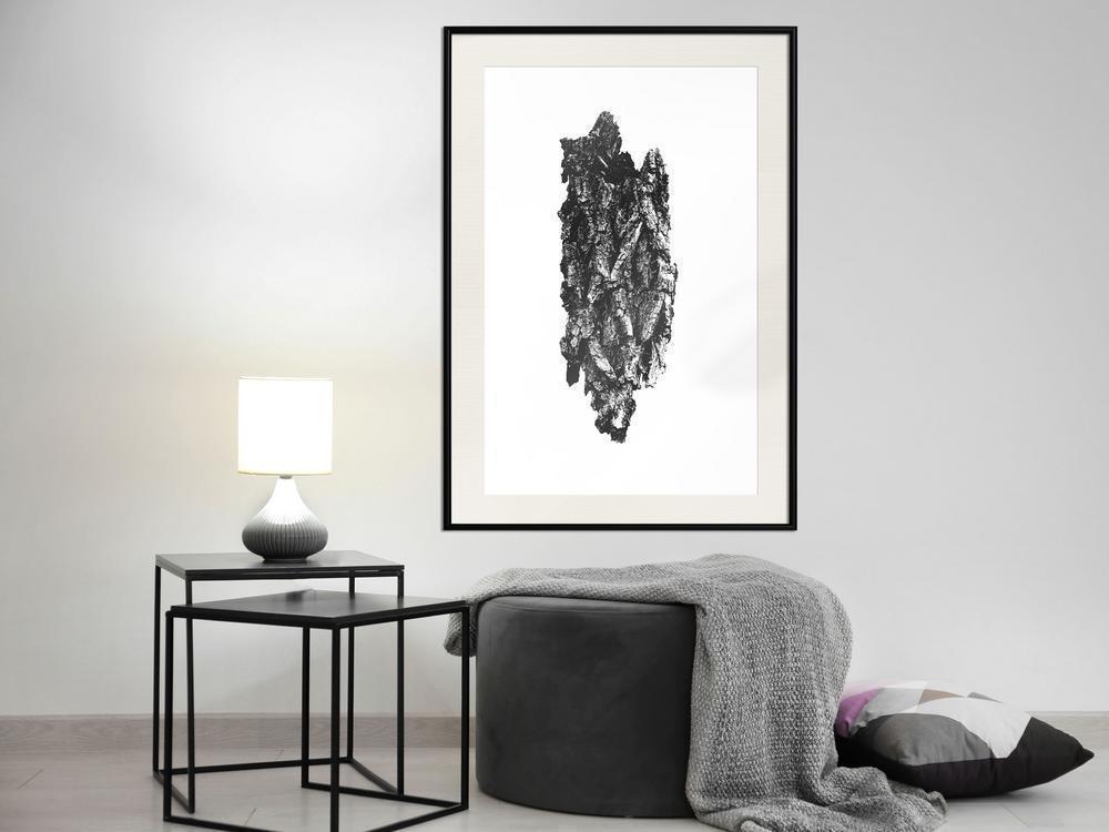 Botanical Wall Art - Texture of a Tree-artwork for wall with acrylic glass protection