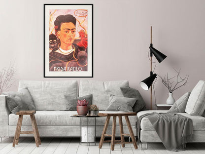 Wall Decor Portrait - Frida Khalo – Self-Portrait-artwork for wall with acrylic glass protection