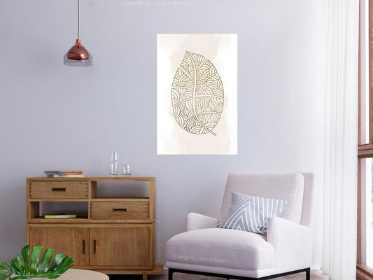 Canvas Print - Intricate Nature (1 Part) Vertical-ArtfulPrivacy-Wall Art Collection