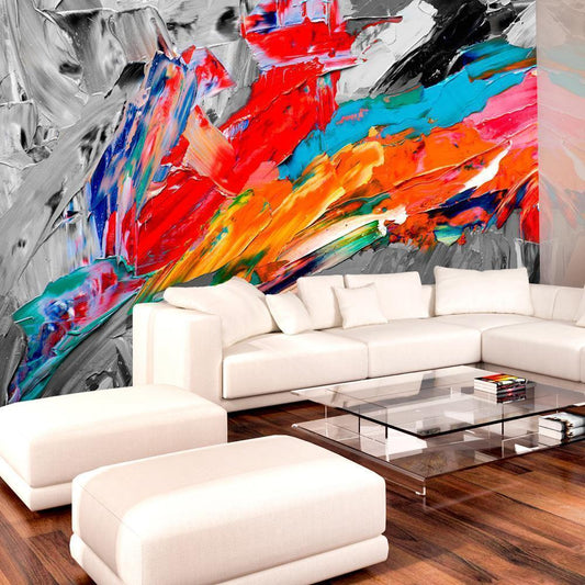 Wall Mural - Fiery Bird-Wall Murals-ArtfulPrivacy