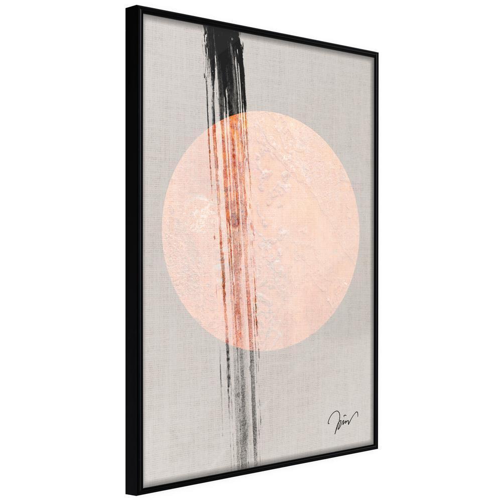 Autumn Framed Poster - Long Trace-artwork for wall with acrylic glass protection