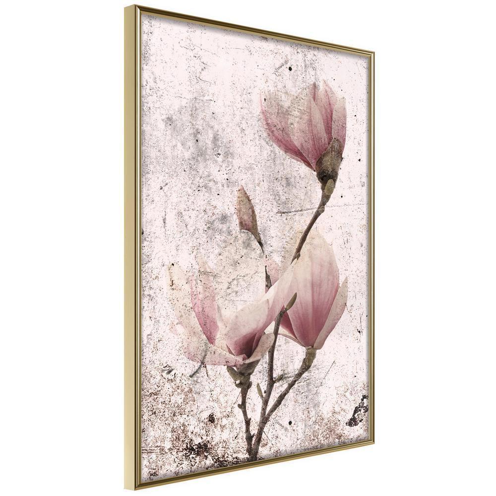 Botanical Wall Art - Queen of Spring Flowers II-artwork for wall with acrylic glass protection