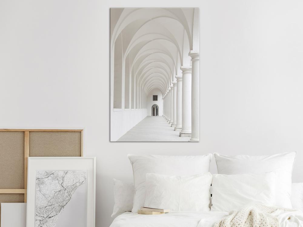 Canvas Print - Colonnade (1 Part) Vertical-ArtfulPrivacy-Wall Art Collection