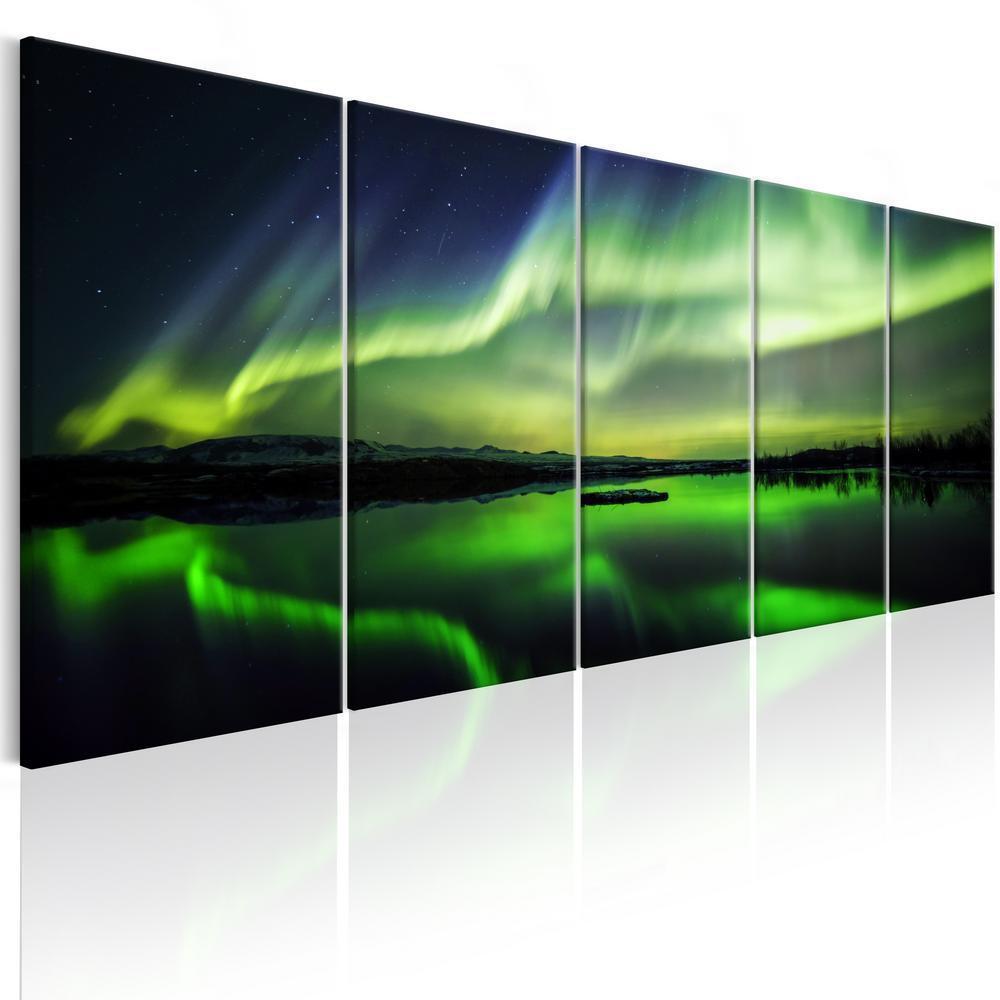 Canvas Print - Green Sky I-ArtfulPrivacy-Wall Art Collection