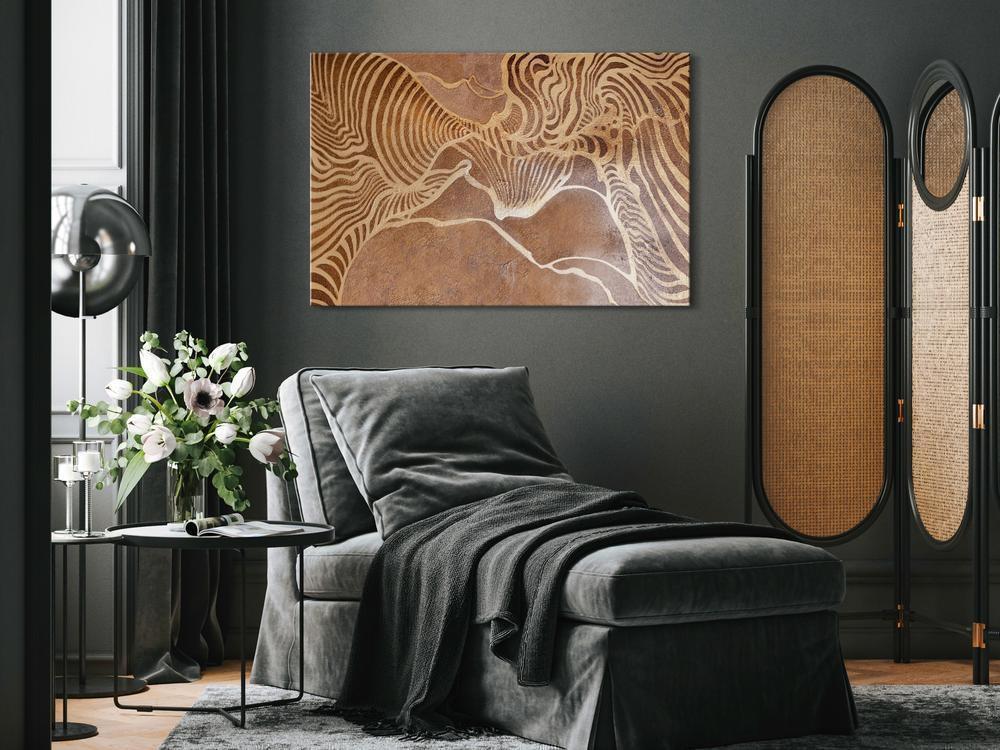 Canvas Print - Labyrinth of Nature (1 Part) Wide