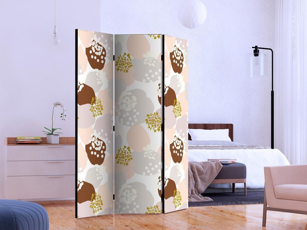 Decorative partition-Room Divider - Stains-Folding Screen Wall Panel by ArtfulPrivacy