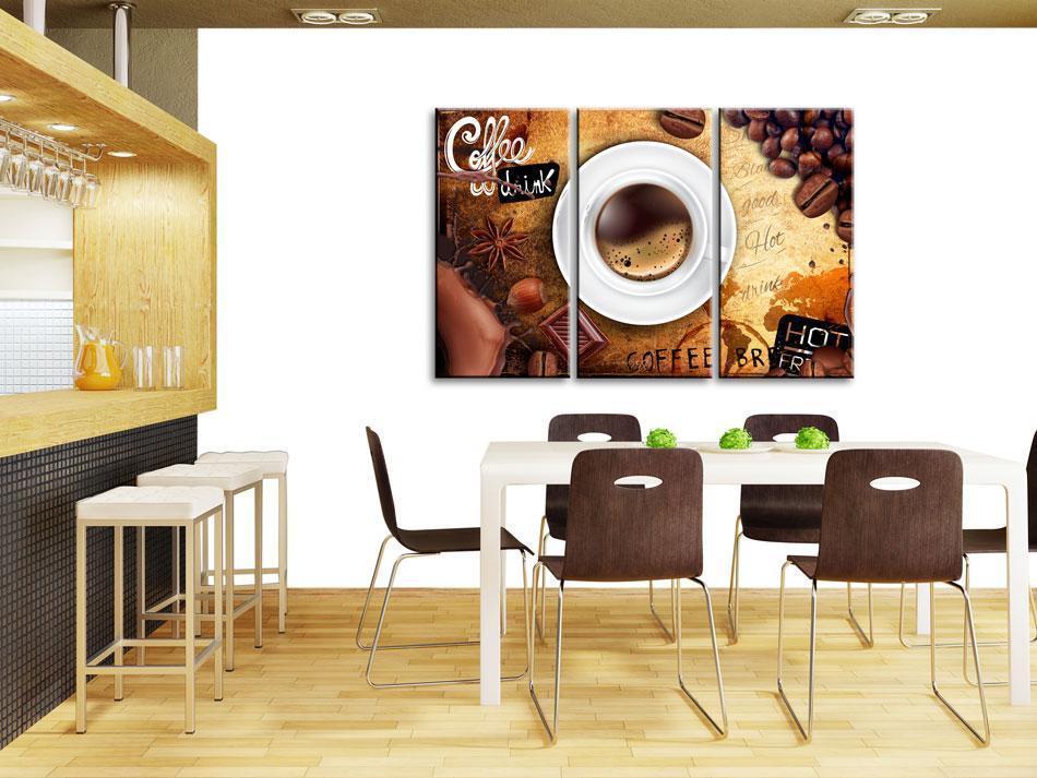 Canvas Print - Cup of coffee-ArtfulPrivacy-Wall Art Collection