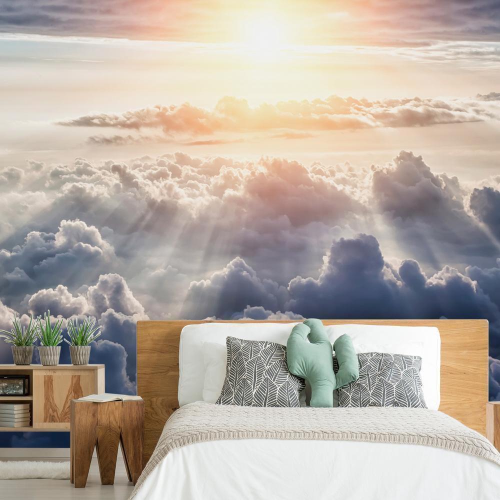 Wall Mural - Walk in the Clouds-Wall Murals-ArtfulPrivacy