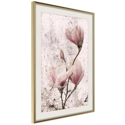 Botanical Wall Art - Queen of Spring Flowers II-artwork for wall with acrylic glass protection