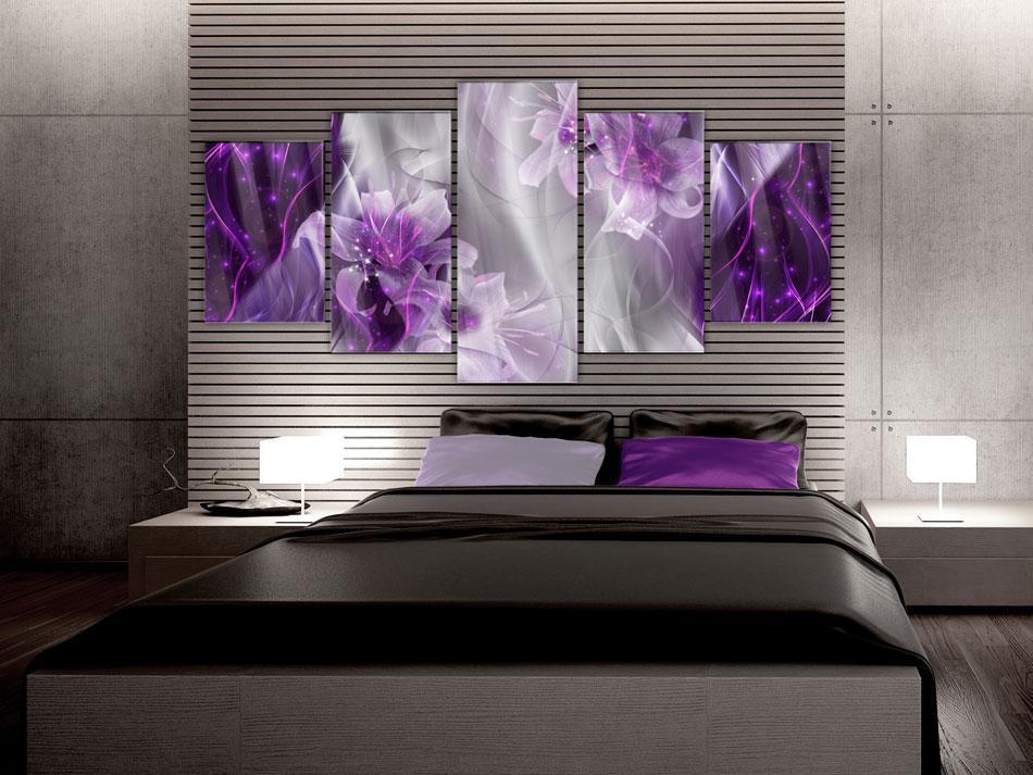 Durable Plexiglas Decorative Print - Acrylic Print - Purple Utopia - ArtfulPrivacy