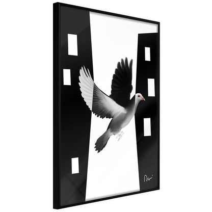 Frame Wall Art - Caught in Flight-artwork for wall with acrylic glass protection