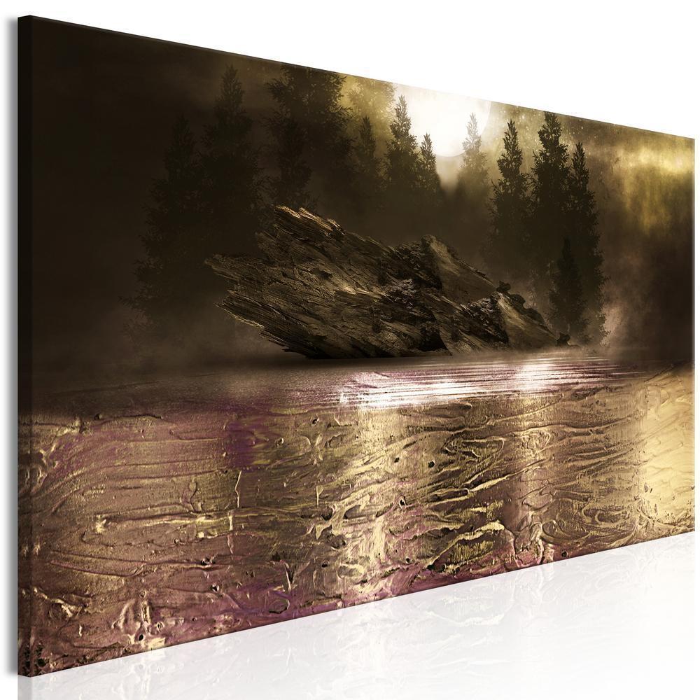 Canvas Print - Contemplation (1 Part) Narrow - First Variant-ArtfulPrivacy-Wall Art Collection