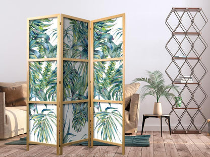 Shoji room Divider - Japanese Room Divider - Leaves at the Zenith I - ArtfulPrivacy