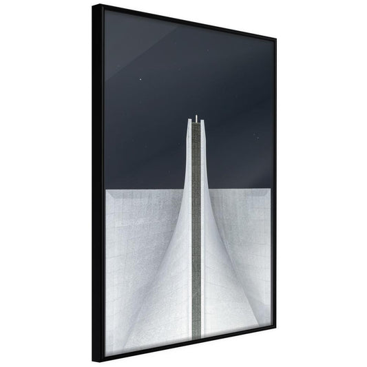 Black and White Framed Poster - Different Perspective-artwork for wall with acrylic glass protection