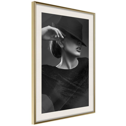 Wall Decor Portrait - Coquette-artwork for wall with acrylic glass protection