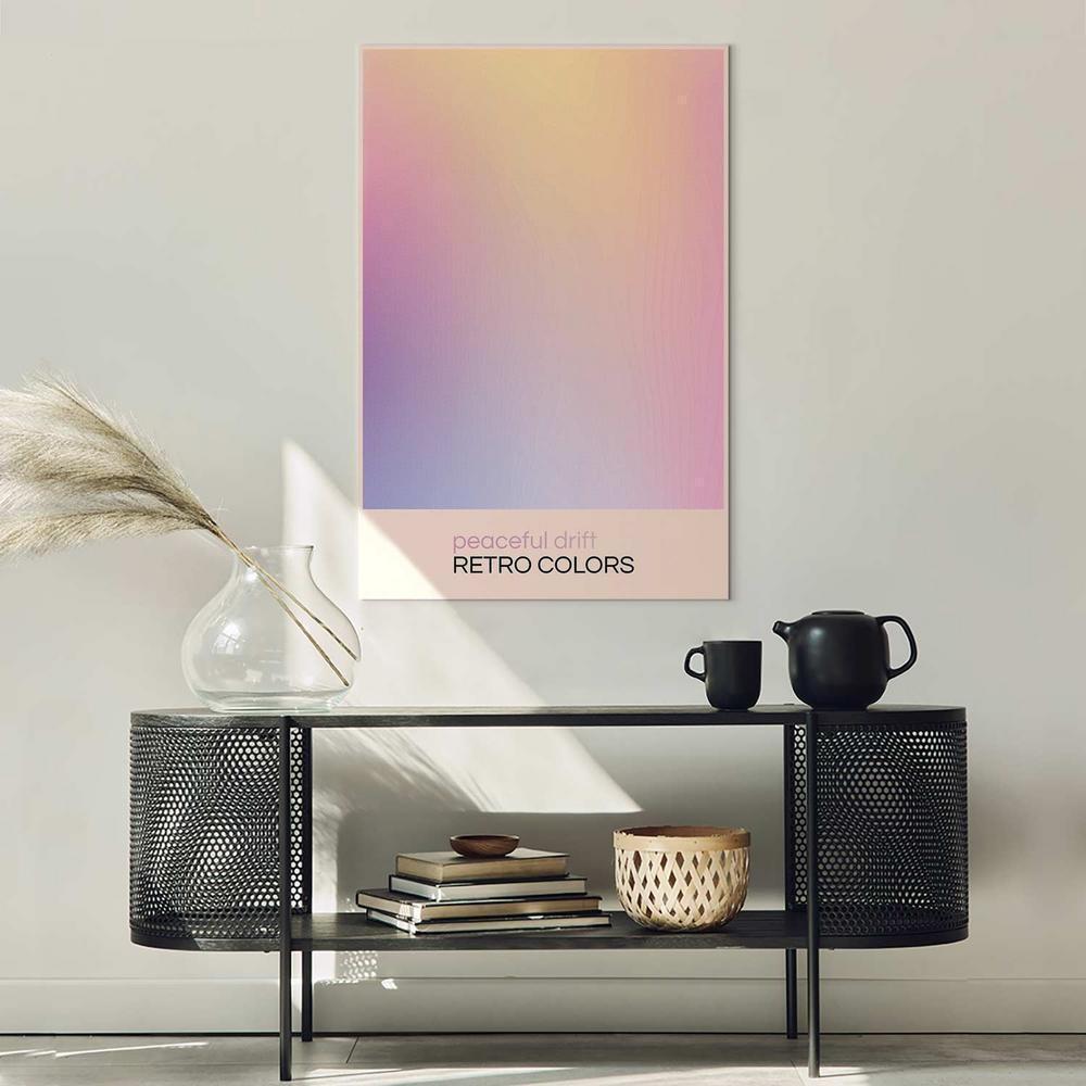 Canvas Print - Peaceful Drift - Delicate Pastel Shades Creating a Harmonious Whole