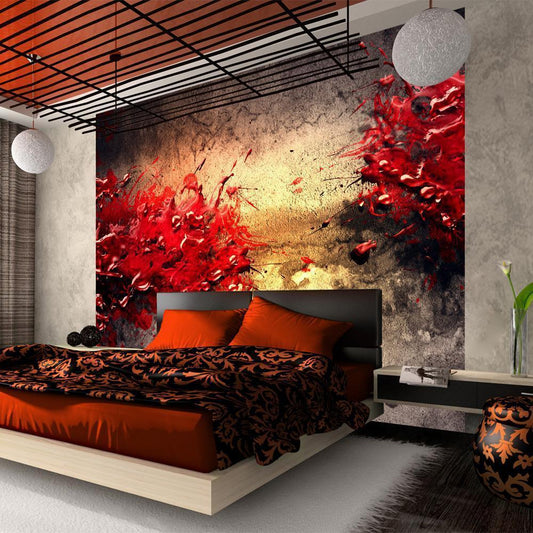 Wall Mural - A volcano of passion-Wall Murals-ArtfulPrivacy