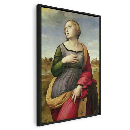 Canvas Print - St Catherine of Alexandria (Rafael Santi)