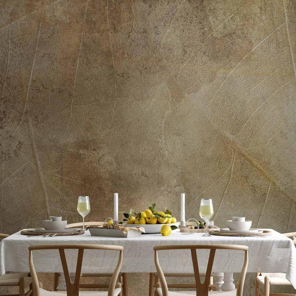 Wall Mural - Golden Leaves of Time