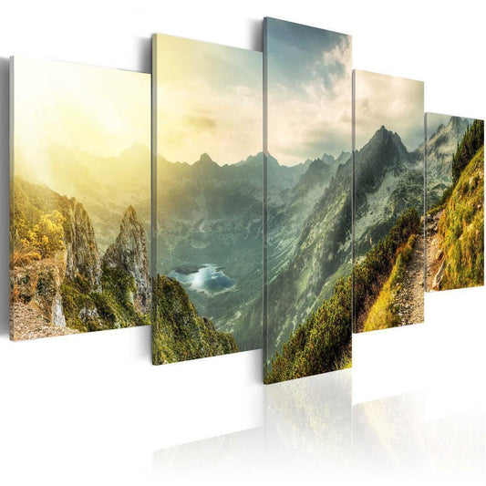 Canvas Print - Slovak mountain landscape-ArtfulPrivacy-Wall Art Collection