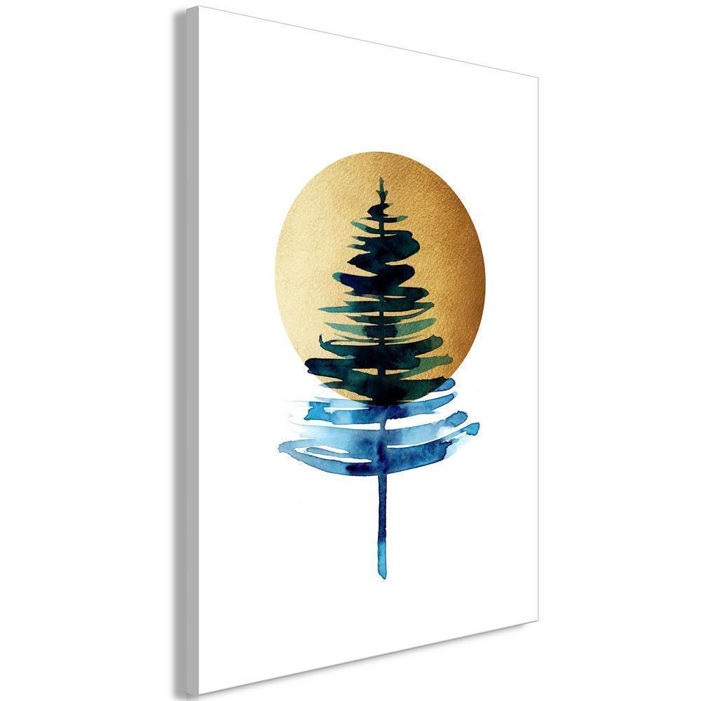 Canvas Print - Sunny Winter (1 Part) Vertical