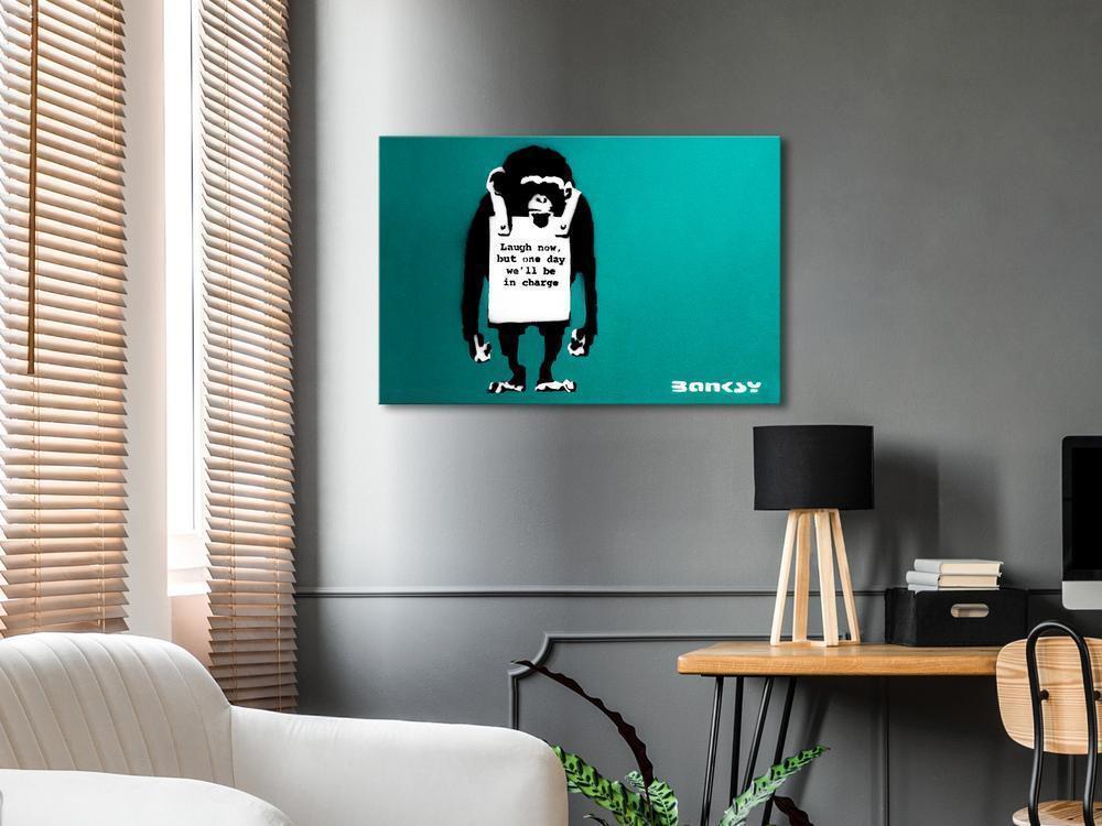 Canvas Print - Angry Monkey (1 Part) Vertical-ArtfulPrivacy-Wall Art Collection