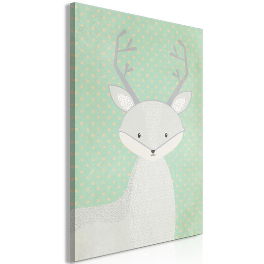 Canvas Print - Young Deer (1 Part) Vertical