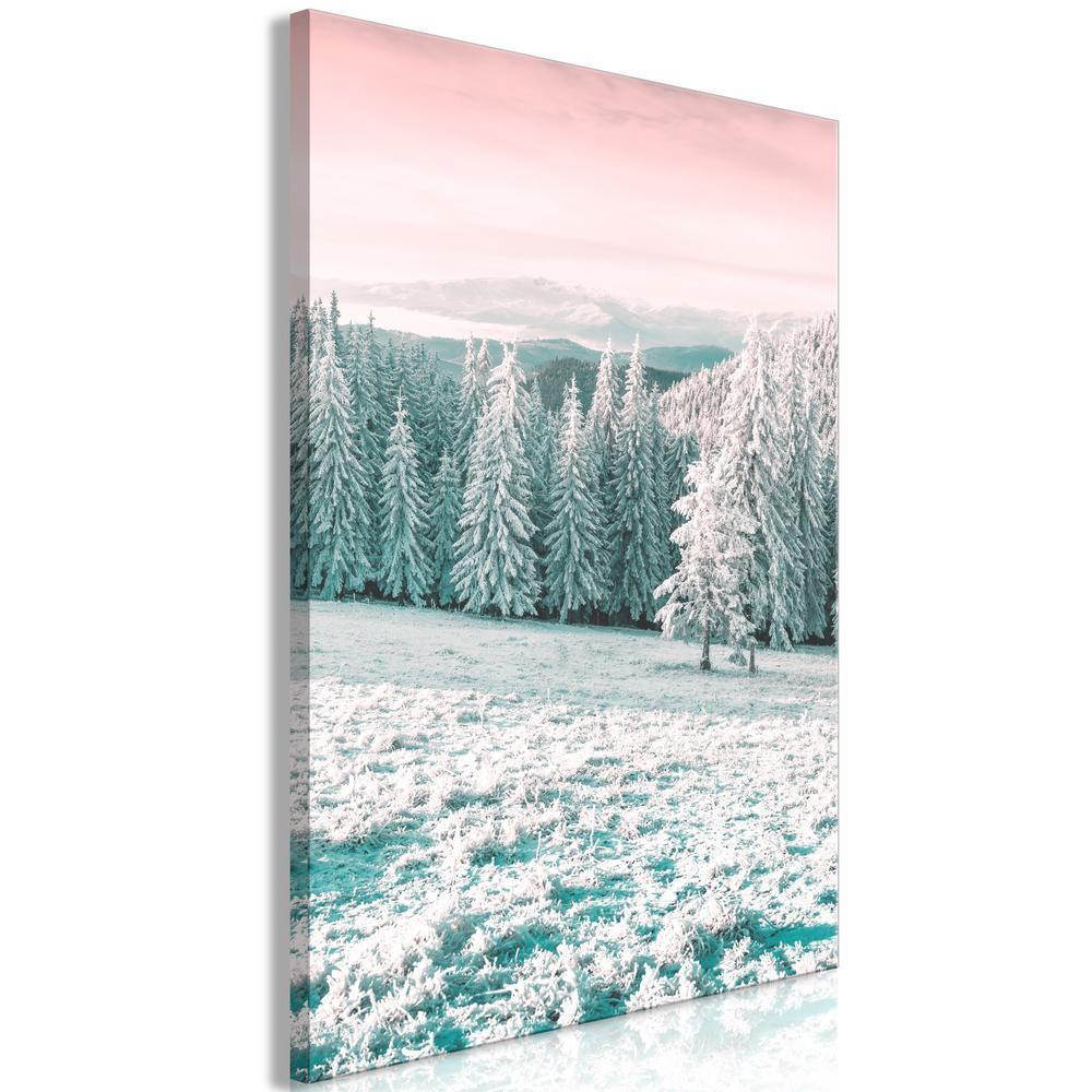 Canvas Print - Severe Winter (1 Part) Vertical-ArtfulPrivacy-Wall Art Collection