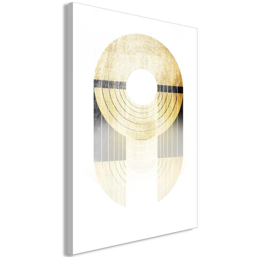 Canvas Print - Gold Trophy (1 Part) Vertical-ArtfulPrivacy-Wall Art Collection