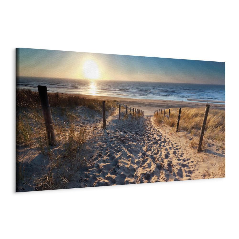 Canvas Print - Sunset Path-ArtfulPrivacy-Wall Art Collection