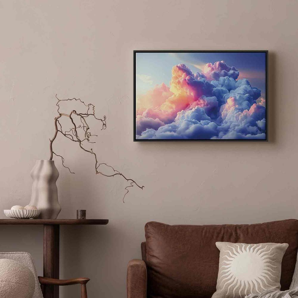 Canvas Print - Clouds Like Painted: Artistic Brushes of Dawn Painting the Sky